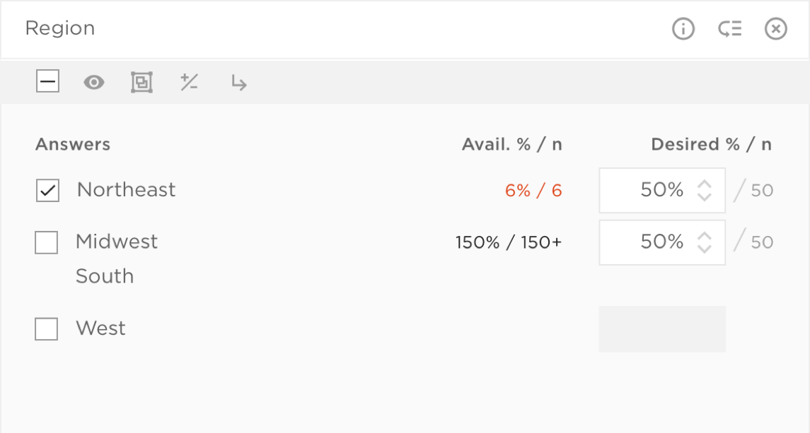 Targeting Attribute Close Up